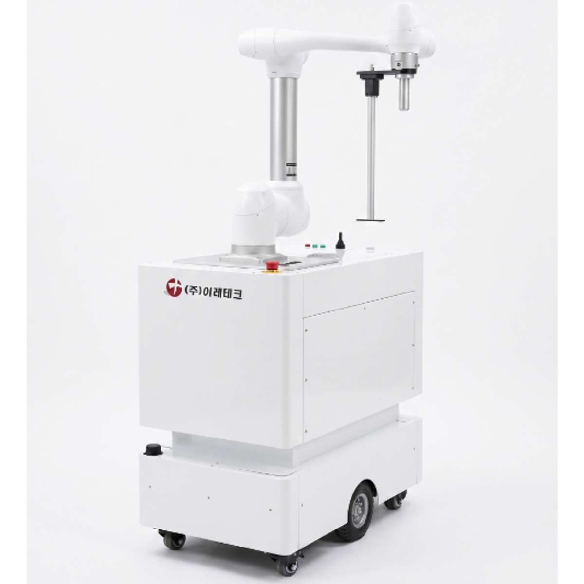Moves a robot without moving the EMC test target